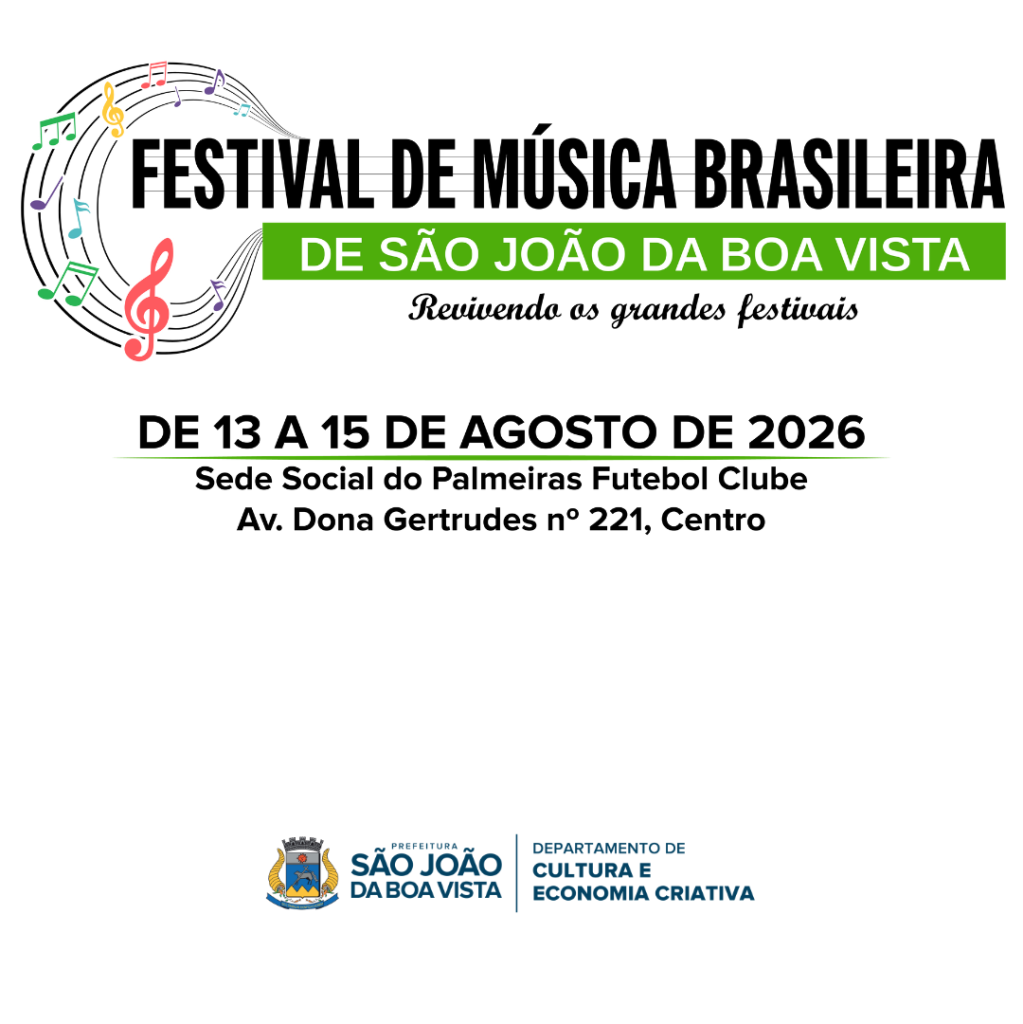 Festival de Música Brasileira divulga selecionados para as apresentações