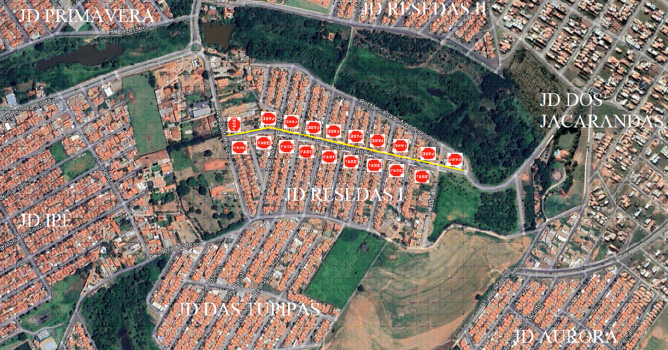 Alteração Rua Armando Landiva