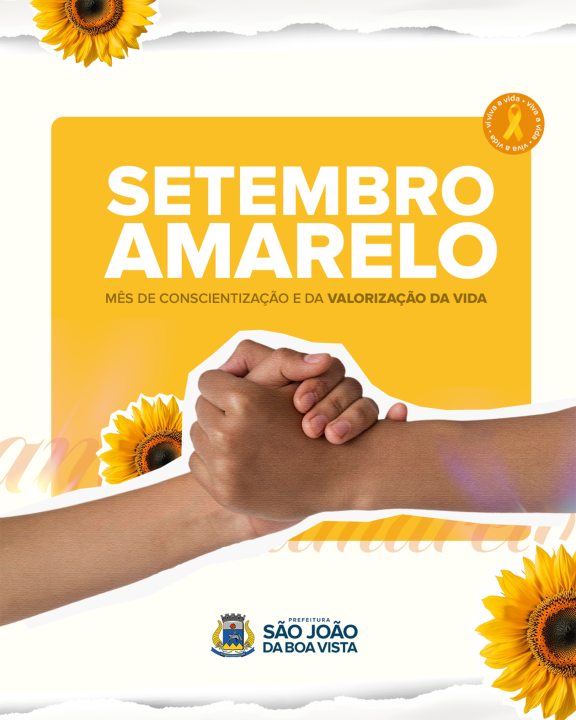 Imagem de Setembro Amarelo - Mês de conscientização e da valorização da Vida