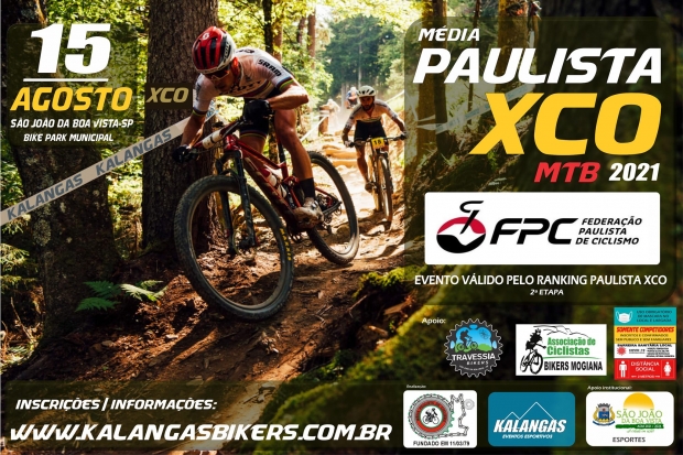 Com apoio da Prefeitura, São João recebe Media Paulista de Mountain Bike XCO
