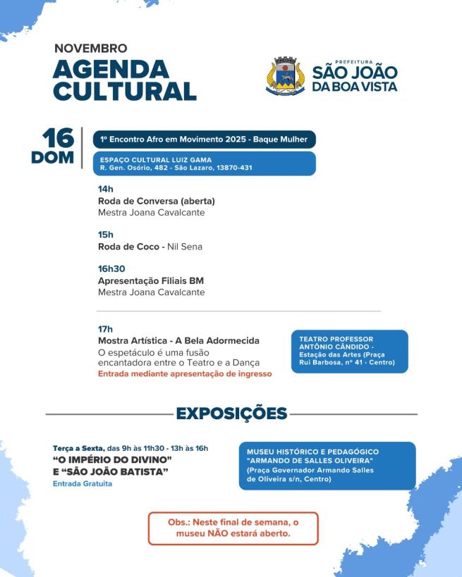 Agenda Cultural