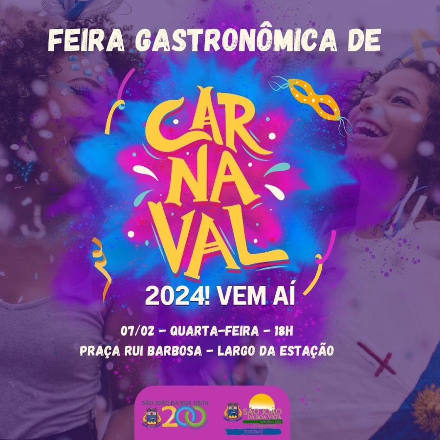 Feira Gastronômica - Edição especial de Carnaval