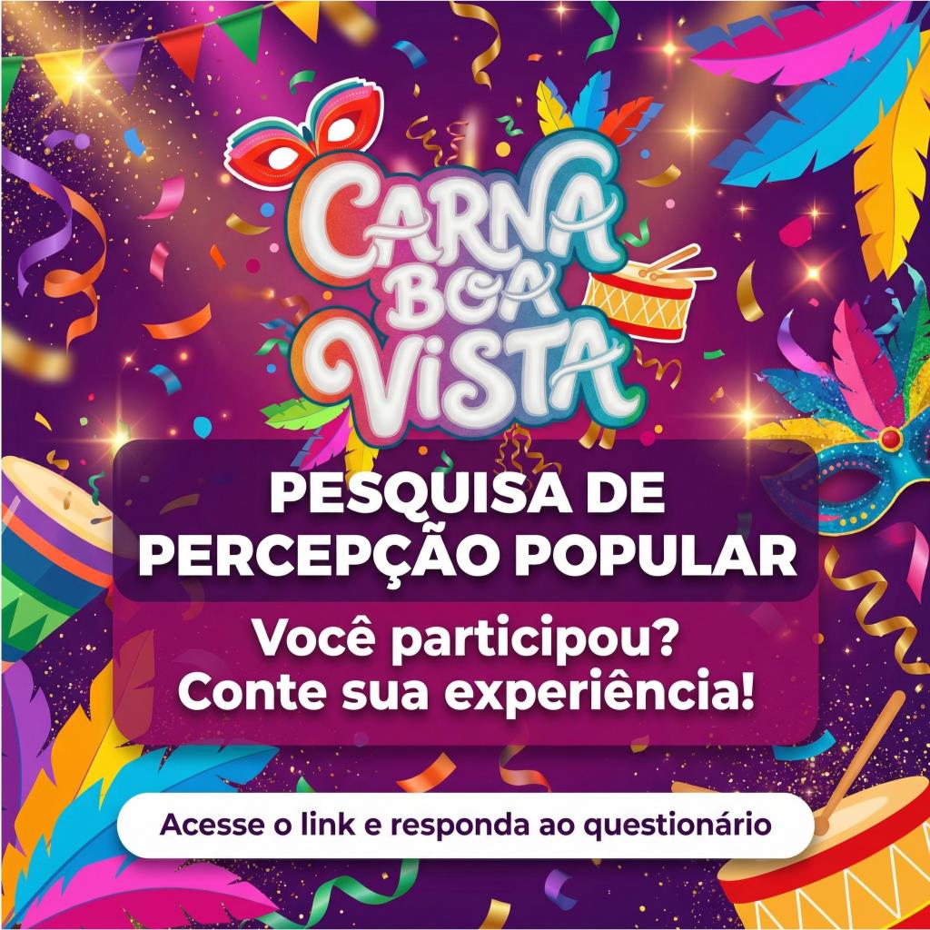 Imagem de Pesquisa de percepção popular - CarnaBoaVista