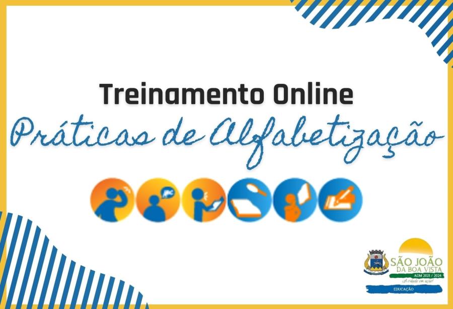 Treinamento online para Assistente de Alfabetização no programa “Tempo de Aprender”