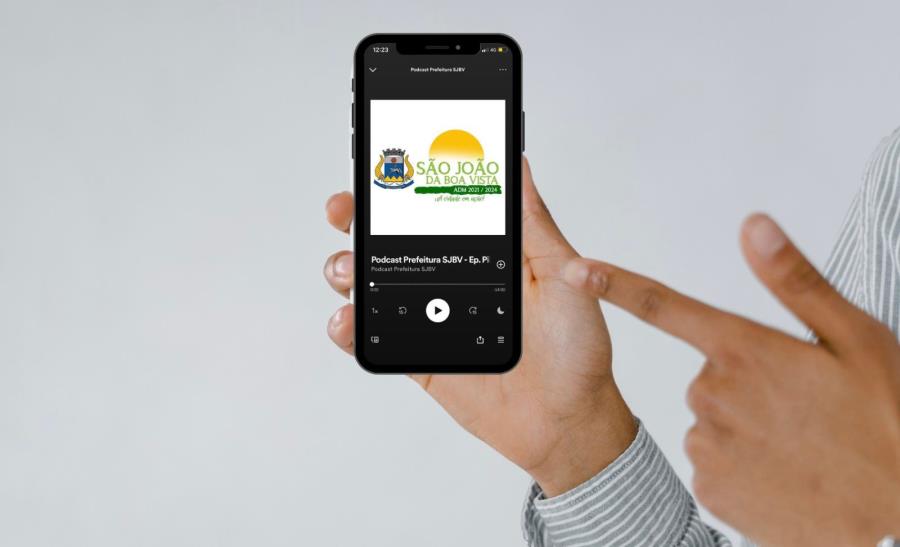 Prefeitura lança podcast no Spotify