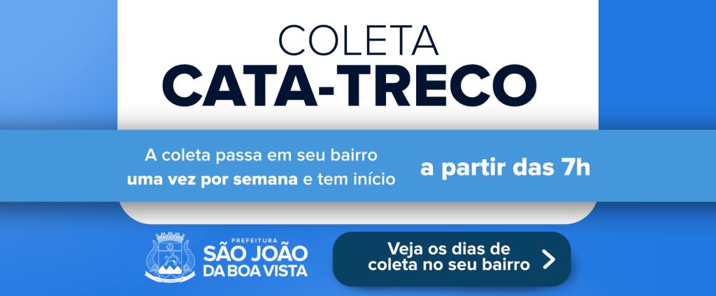 Imagem de Veja os dias de coleta cata-treco no seu bairro