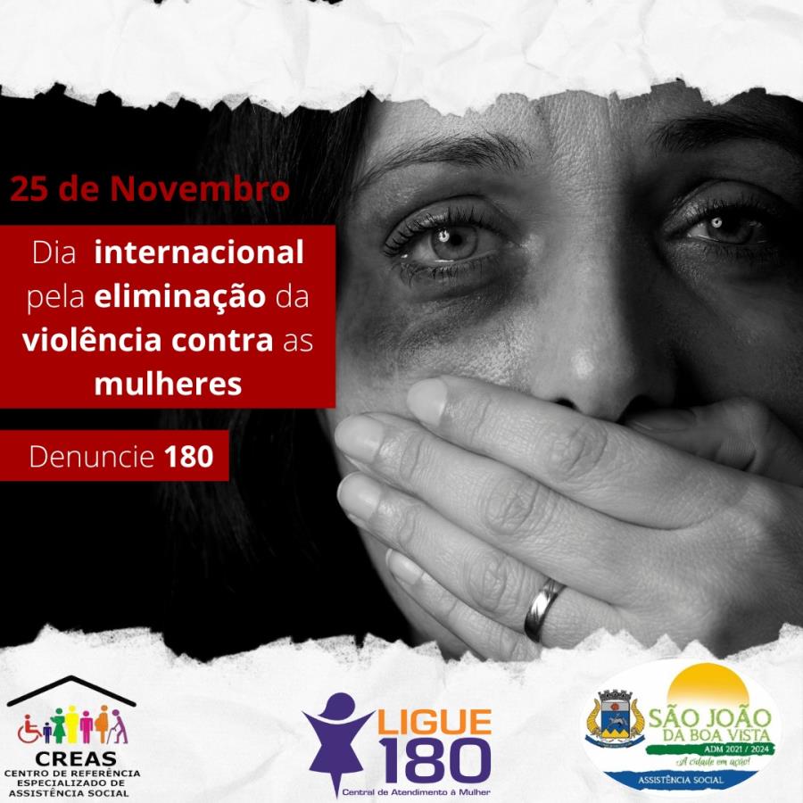 Hoje é Dia de Combate à Violência Contra a Mulher