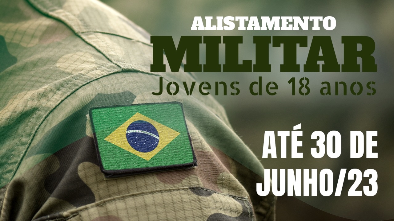 Alistamento militar pode ser feito online até 30 de junho