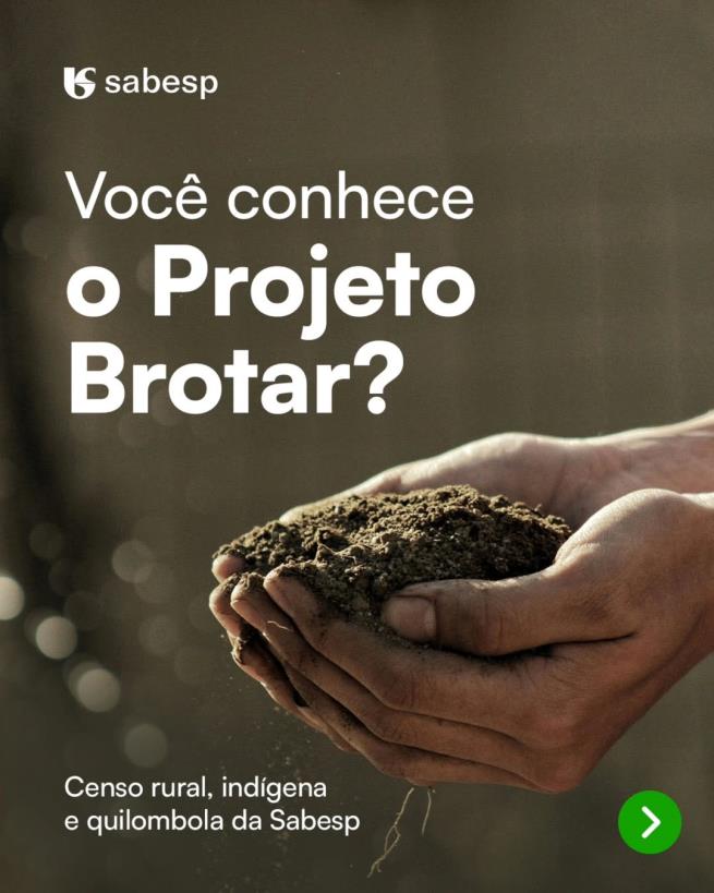 Imagem de Sabesp realiza censo rural em 371 municípios paulistas