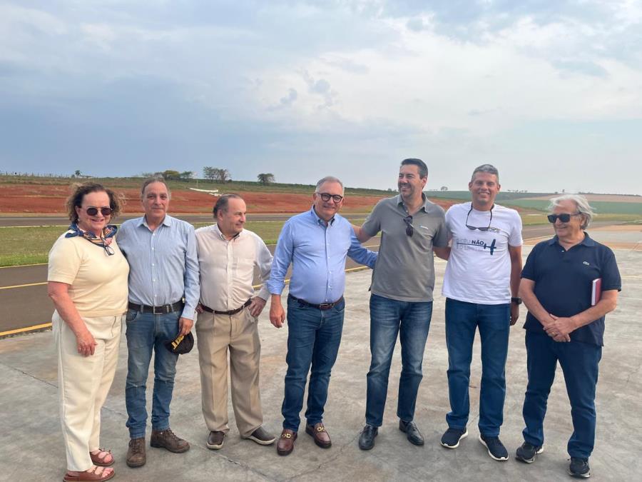 PRESIDENTE DO INSTITUTO BRASILEIRO DE AVIAÇÃO VISITA AEROPORTO DE SÃO JOÃO