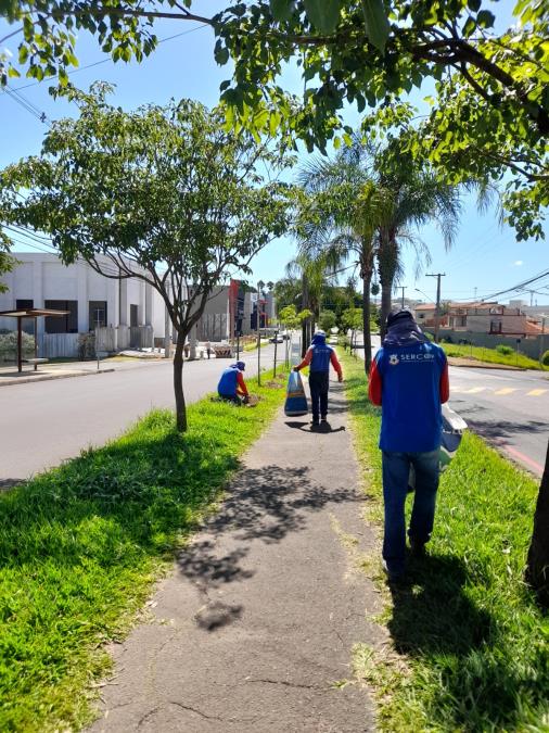 Prefeitura realiza plantio de árvores na Avenida Durval Nicolau 