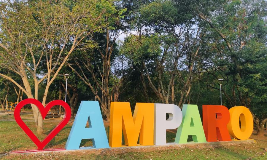 Identificação da cidade com letreiros está sendo instalada