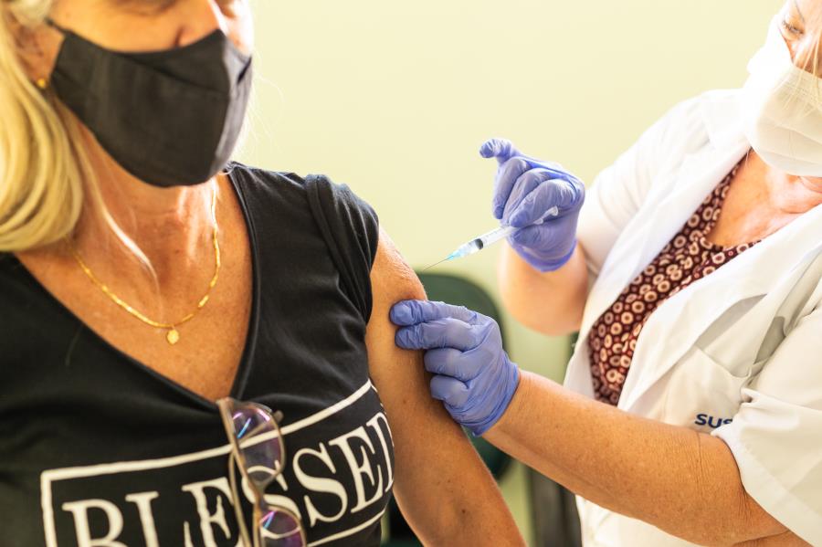 Amparo tem vacinação contra a Covid-19, Gripe e Sarampo, neste sábado
