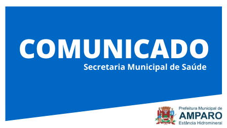 Comunicado oficial da Secretaria Municipal de Saúde sobre a campanha de vacinação contra a GRIPE