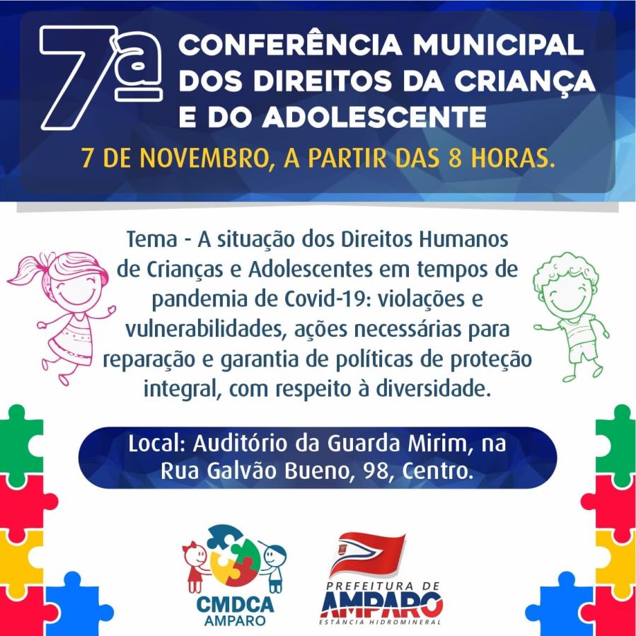 Amparo realiza a Conferência Municipal da Criança e do Adolescente