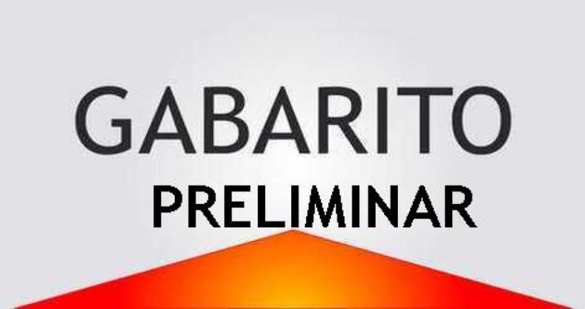 Gabarito Preliminar: Concuros Público nº 01/2019 e Processo Seletivo nº 01/2019