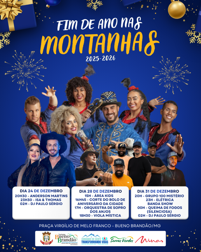 CONFIRA A PROGRAMAÇÃO DO FIM DE ANO NAS MONTANHAS 2025