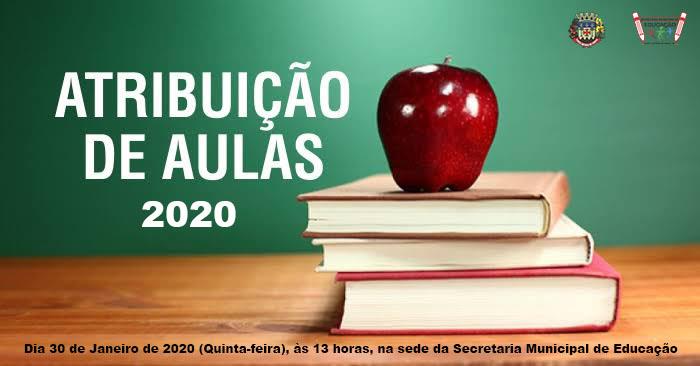 Atribuição de Aulas 2020