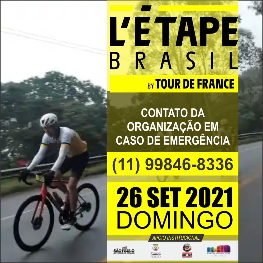 Comunicado L'etape Tour de France a População Pinhalense