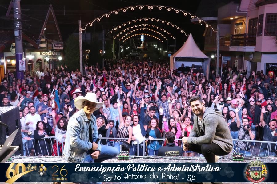 Festa de 60 Anos de emancipação Politico Administrativa de Santo Antônio do Pinhal
