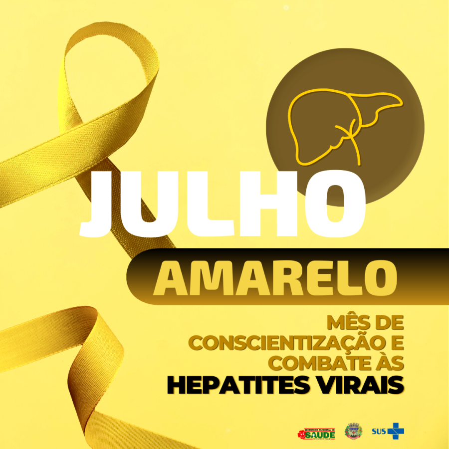 Campanha Julho Amarelo de prevenção das hepatites virais