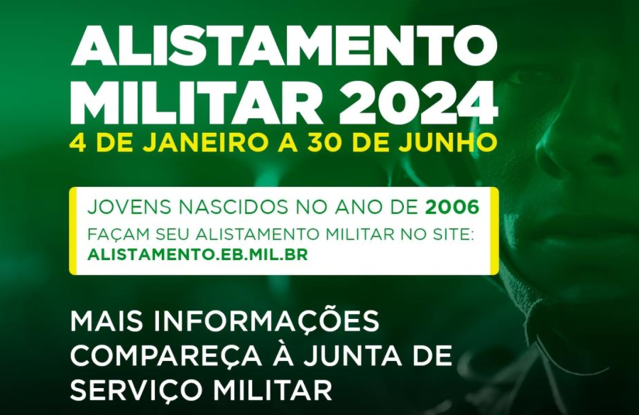 Junta Militar divulga prazo para realizar alistamento militar