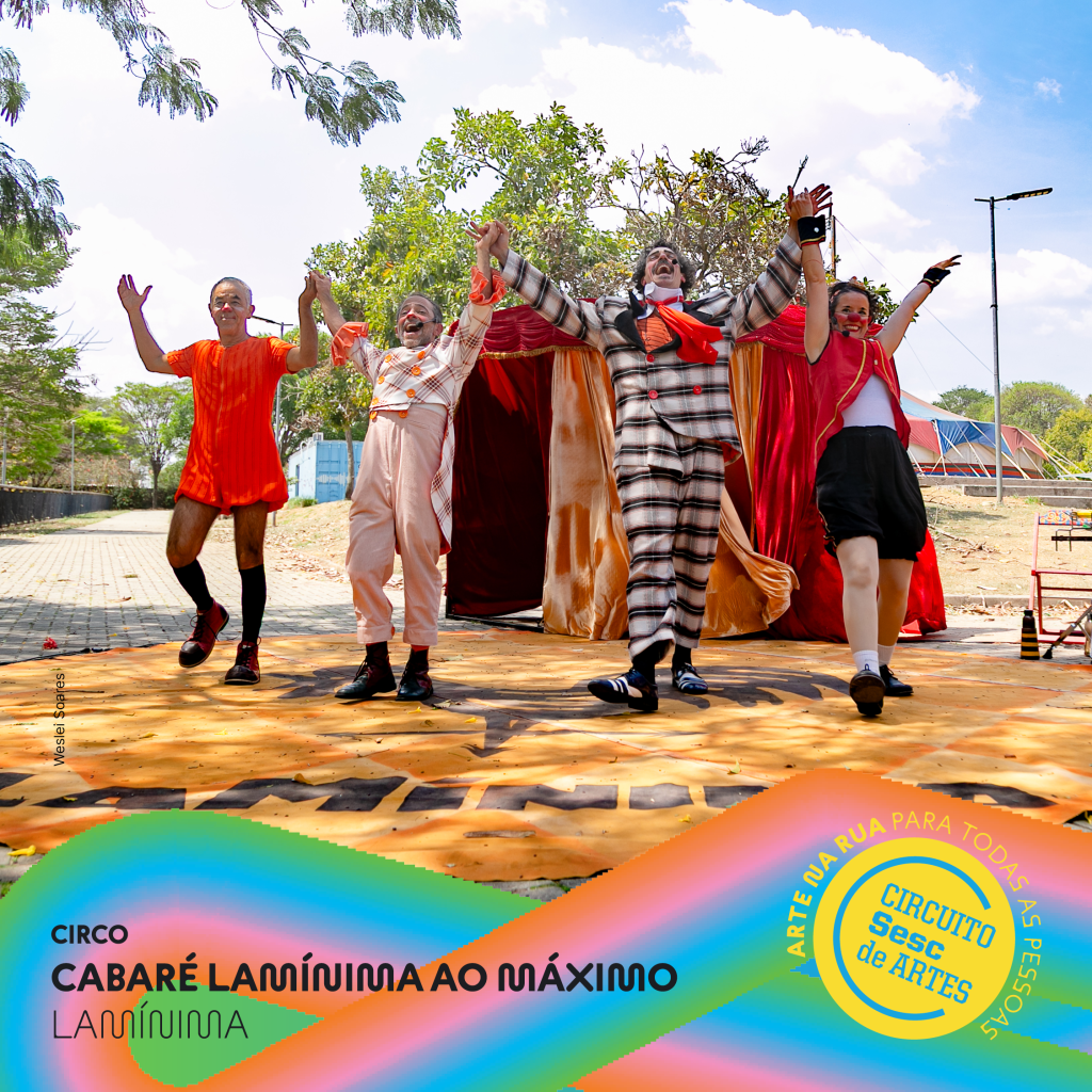 Circuito Sesc de Artes traz programação gratuita à Mongaguá no domingo, 19