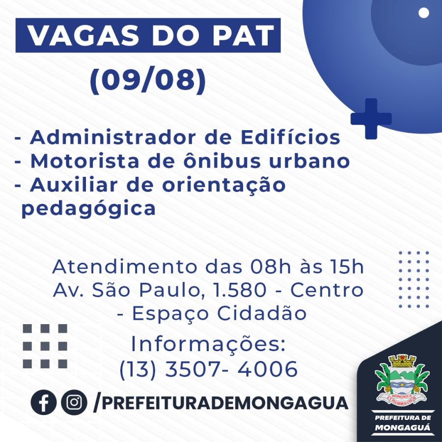  Vagas Para Atendimento SP