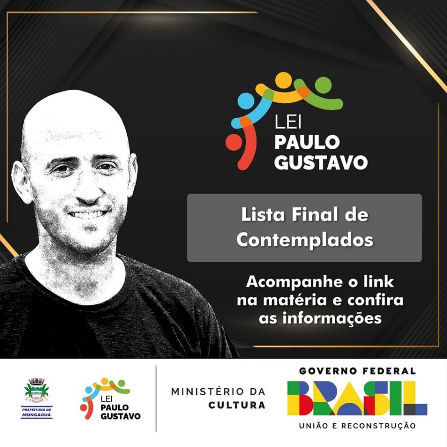 Contemplados pela Lei Paulo Gustavo - Mongaguá: fase de documentação e abertura de contas