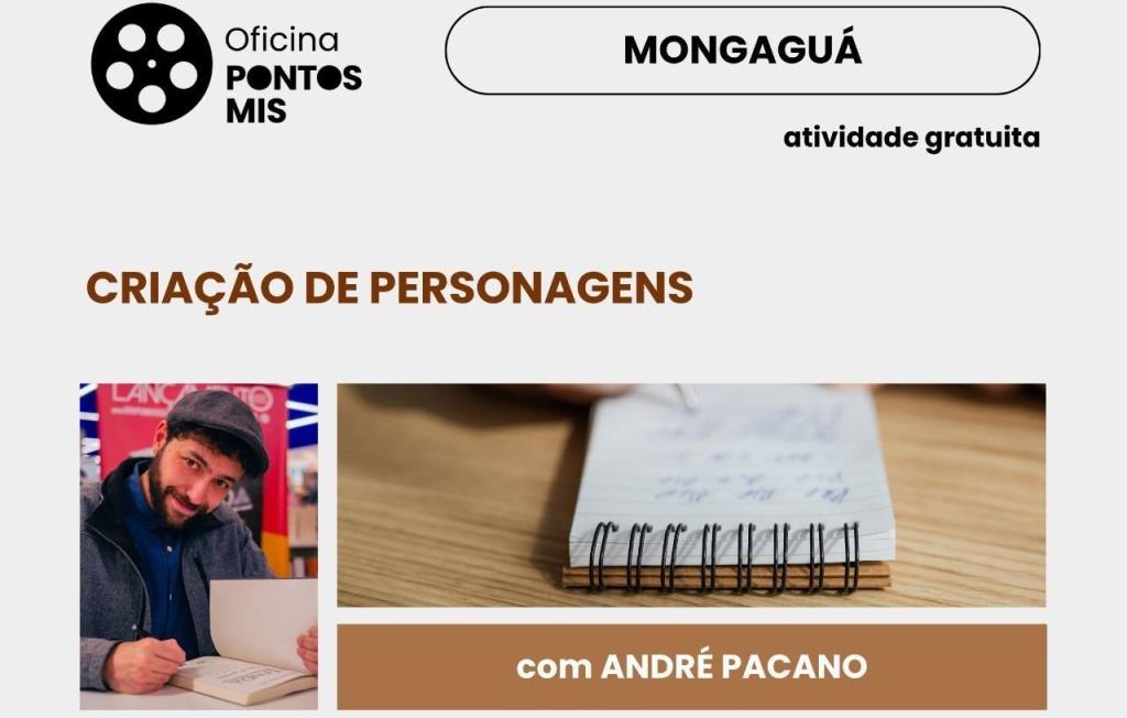 Pontos MIS traz oficina gratuita de criação de personagens a Mongaguá