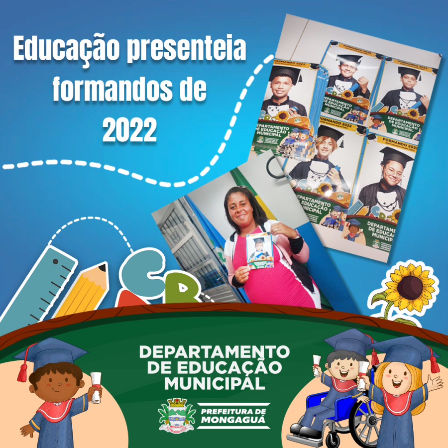 Diretoria de Educação entrega lembrancinhas para formandos de 2022