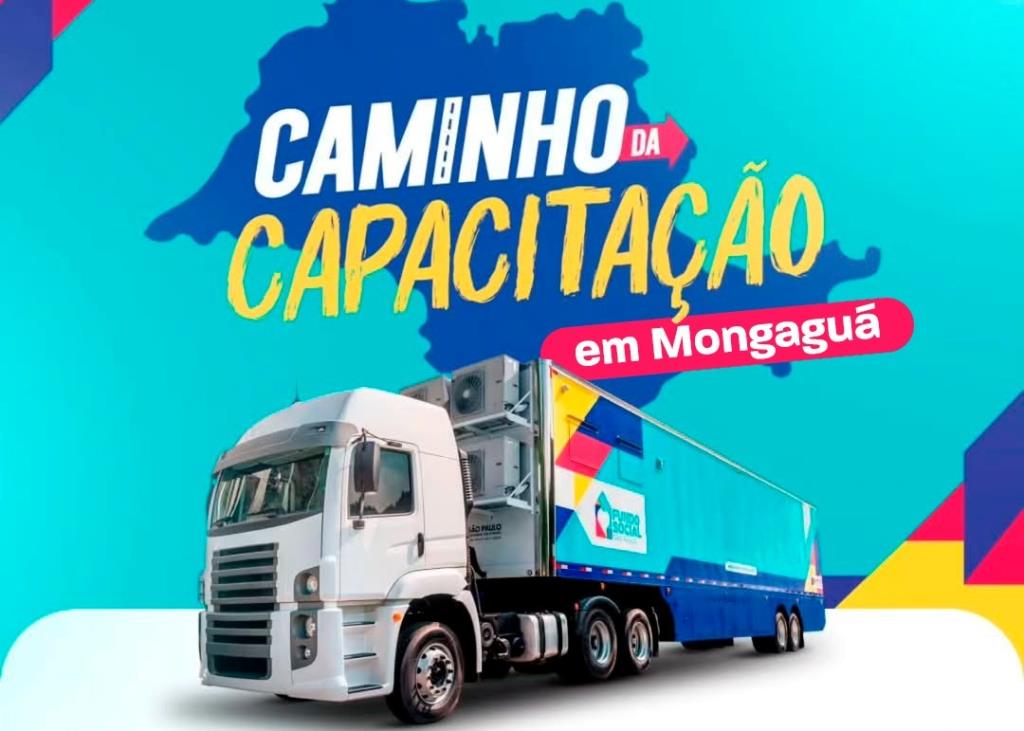 Mongaguá recebe carretas com cursos gratuitos de qualificação profissional