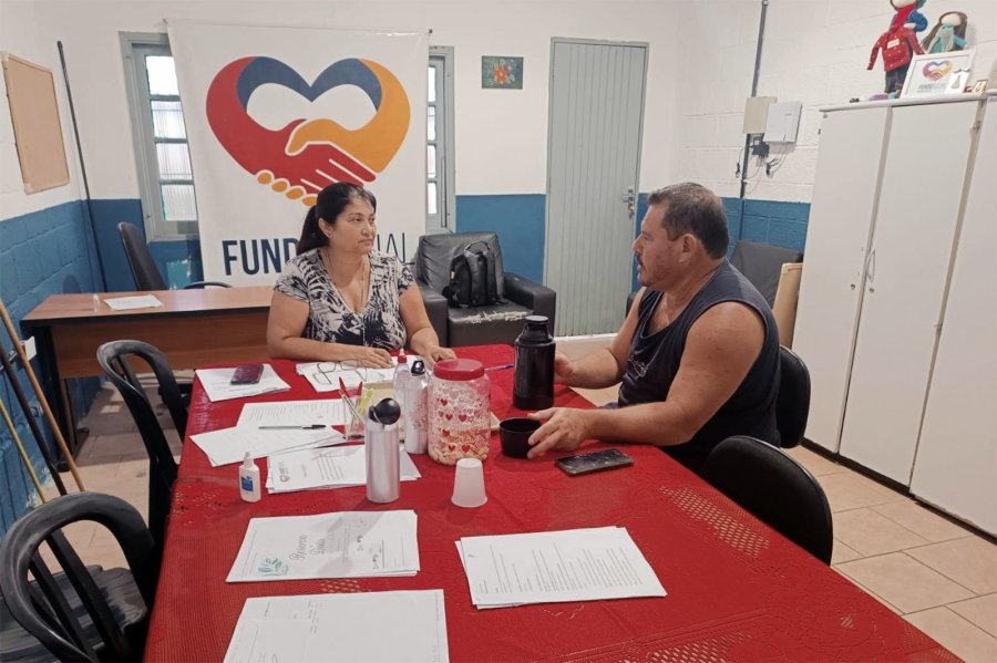 Fundo Social realiza agenda positiva com comerciantes