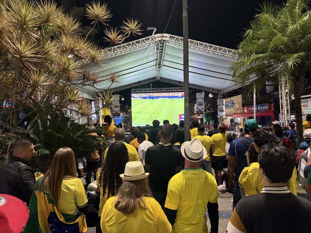 Prefeitura de Mongaguá transmite Brasil x Escócia na Praça Fernando Arens nesta quarta-feira (24)