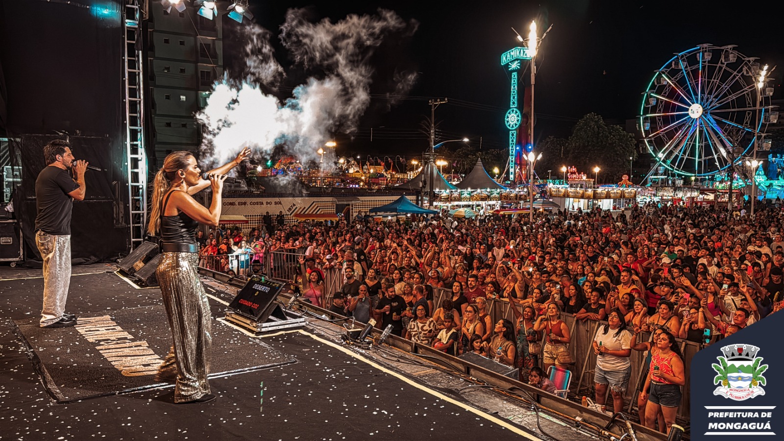 Mega show com Thaeme e Thiago agita final de semana, na Dudu Samba