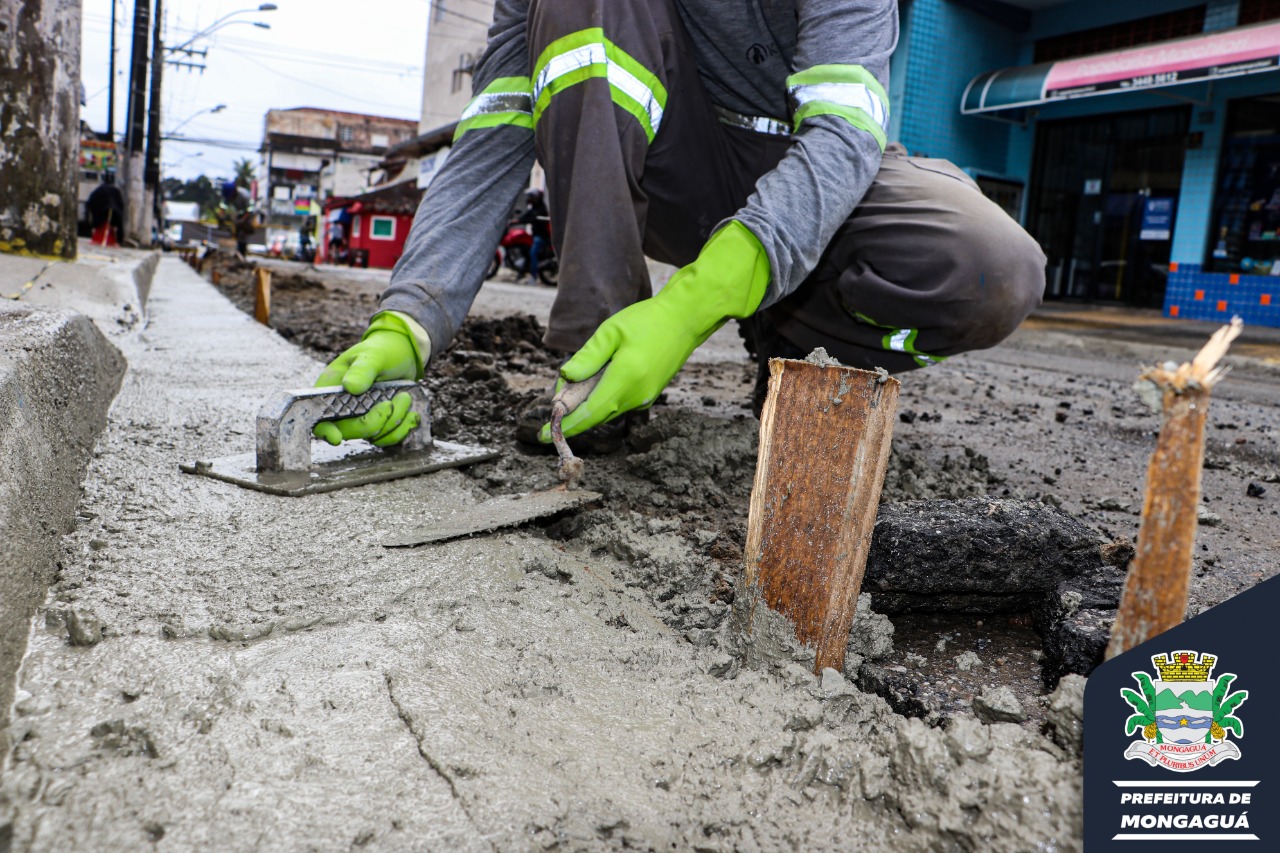 Obras: Melhorias na Avenida Marina continuam em progresso
