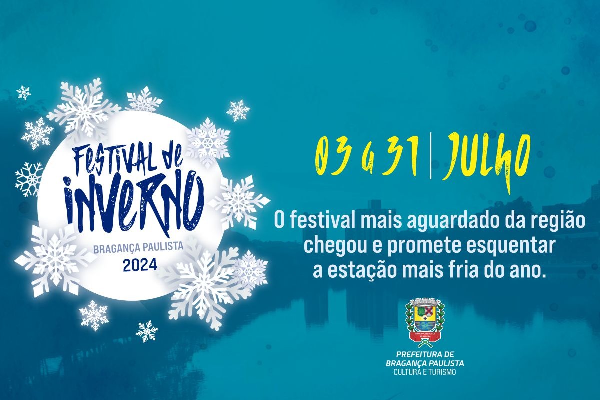 Bragança Paulista tem atrações diversificadas no Festival de Inverno 2024