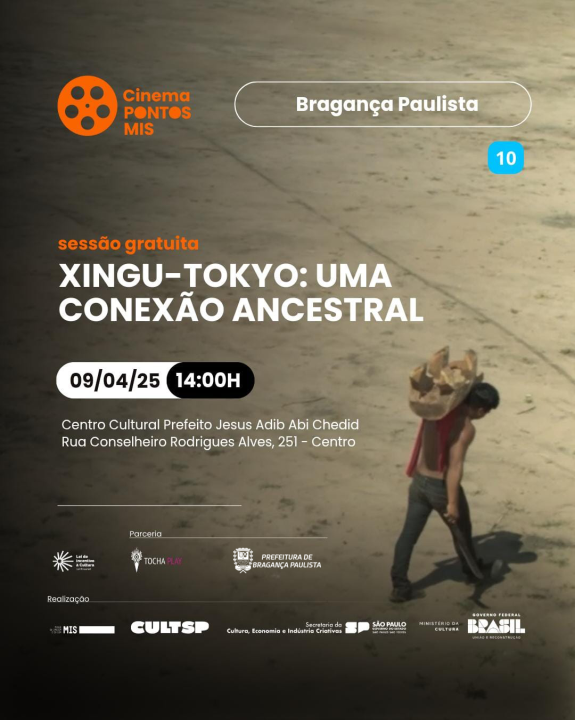 Programa Pontos MIS traz a Bragança Paulista o documentário “Xingu-Tokyo: Uma Conexão Ancestral”