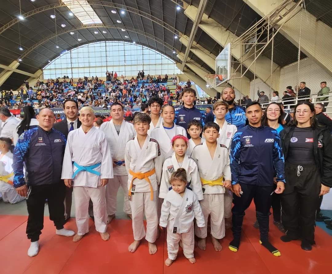 Judocas de Bragança Paulista participam de torneio organizado pela Federação Paulista de Judô em Mogi Guaçu-SP
