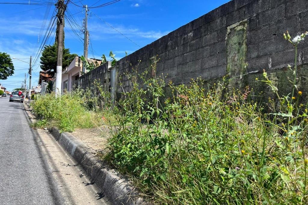 Manter a calçada limpa é um dever do cidadão. Faça a sua parte!