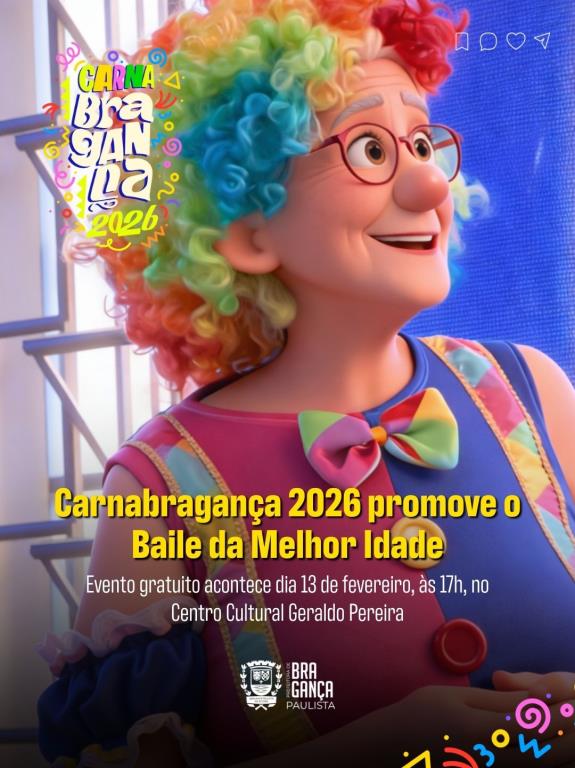 Carnabragança 2026 abre a folia com o tradicional Baile da Melhor Idade