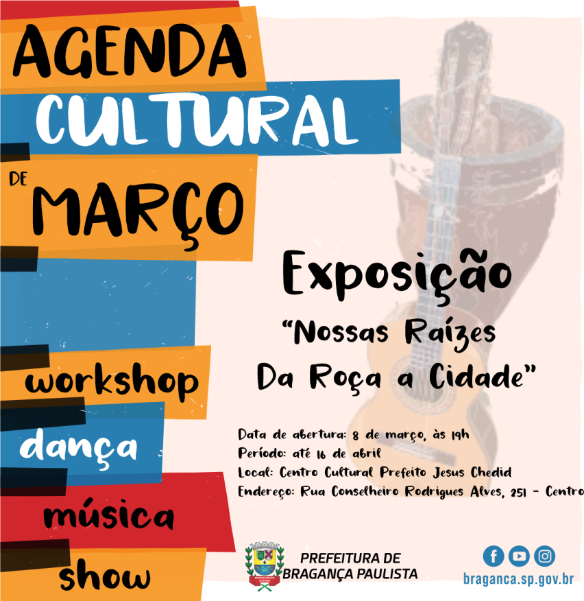 Centro Cultural Prefeito Jesus Adib Abi Chedid recebe Exposição “Nossas Raízes- Da Roça a Cidade”