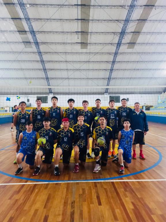 Sub-19 de vôlei vence o Unasp Tigers no Lourenção