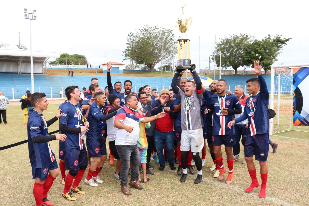 O time União é campeão do campeonato Amador de futebol