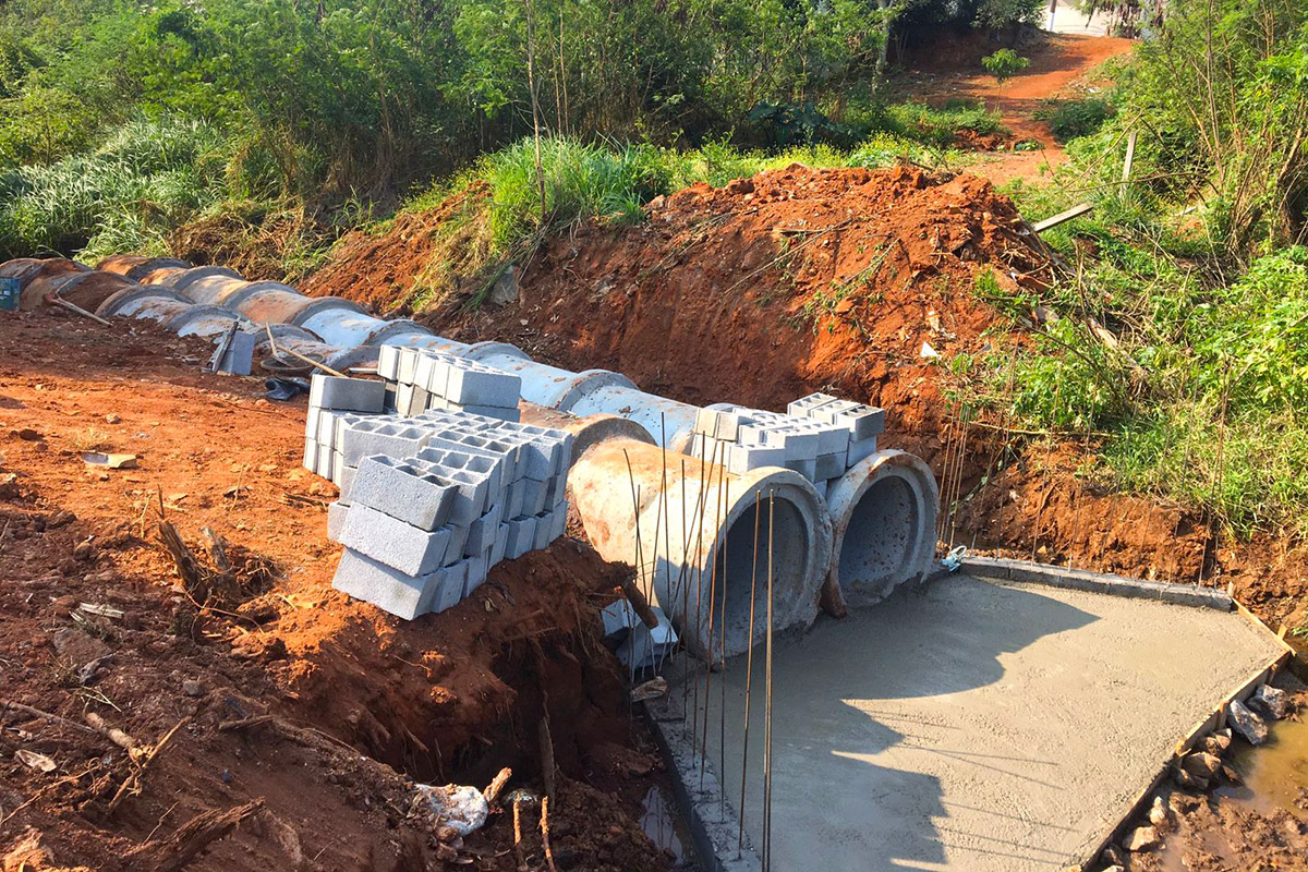Prefeitura inicia obras de prolongamento da Rua Conrado Stefani