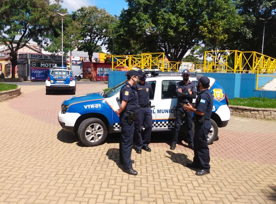 Forças de Segurança realização ação conjunta na Rua João Polidori, no  bairro Jardim São José - Prefeitura de Bragança Paulista