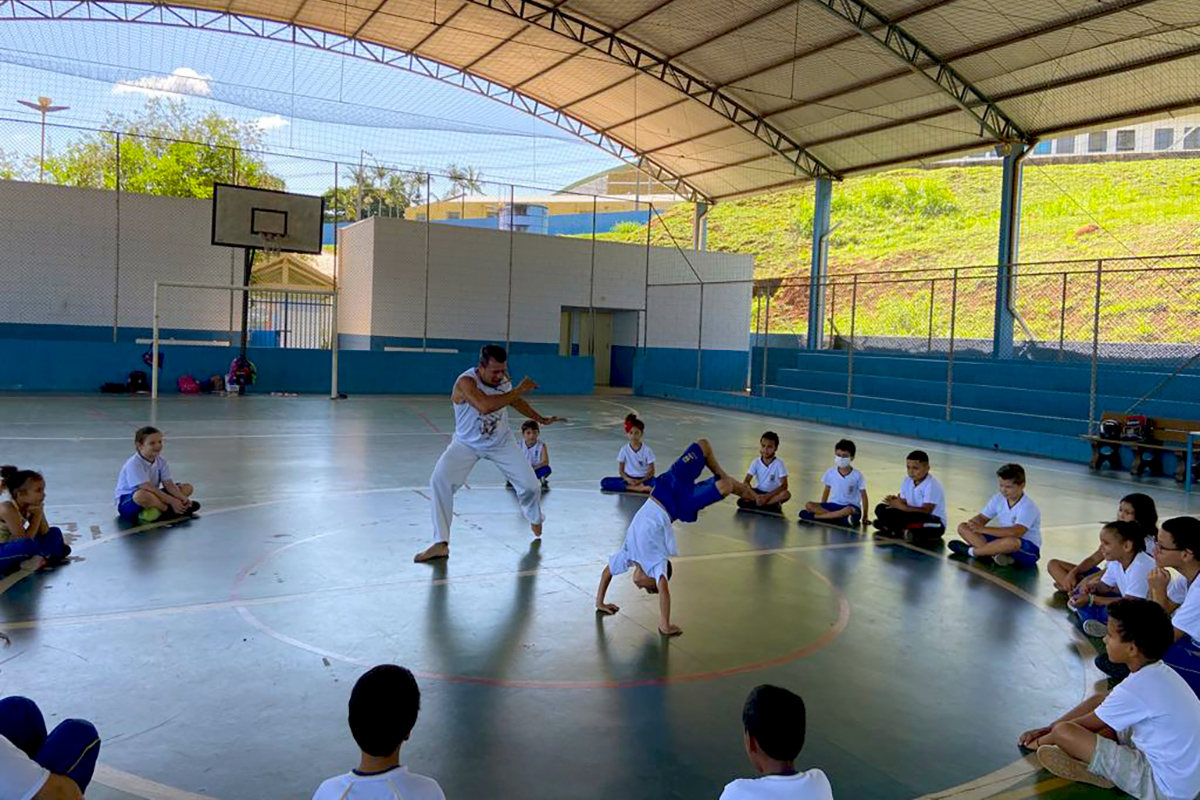 Projeto “Capoeira nas Escolas” segue a todo vapor na rede municipal de ensino