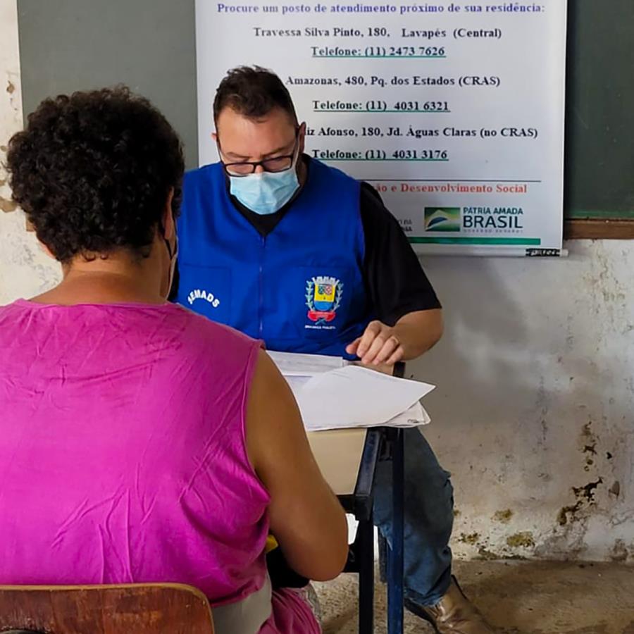 CRAS Volante atenderá moradores dos bairros Marina e Guaripocaba da Estação Prefeitura de