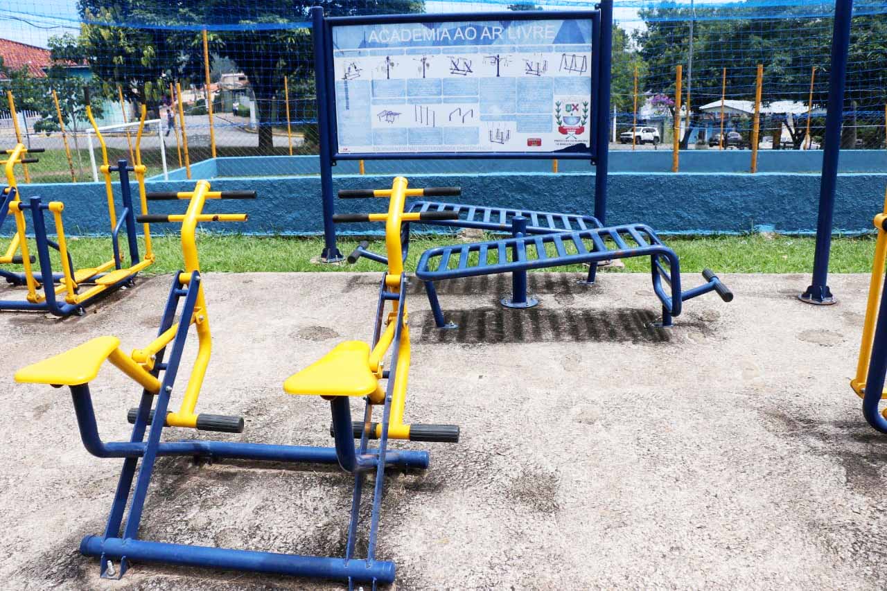 Mais de 60 academias ao ar livre estão espalhadas pelo município -  Prefeitura de Bragança Paulista