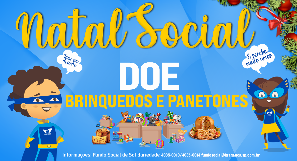 Convém Supermercados adere à Campanha Natal Social de Bragança Paulista